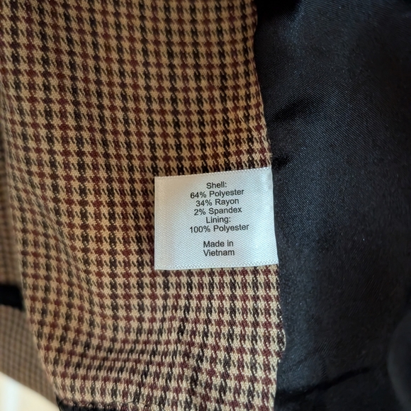 Lane Bryant The Bryant Blazer Plaid Double Breasted Jacket Womens Plus Sz 20 NWT - Picture 10 of 12